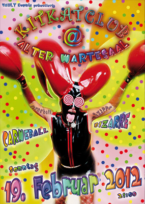 Partyplakat Februar 2012