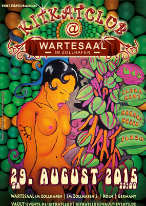 Partyplakat August 2015