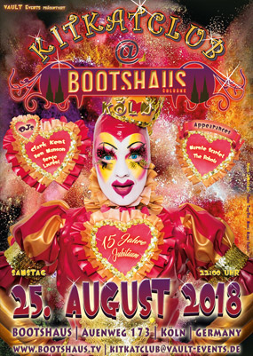 Partyplakat August 2018