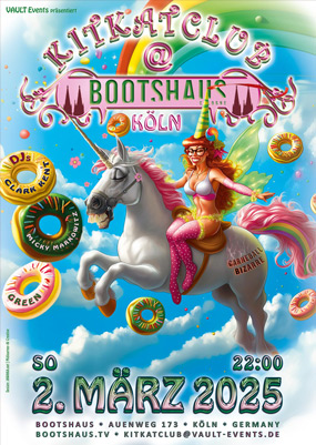 Partyplakat März 2025